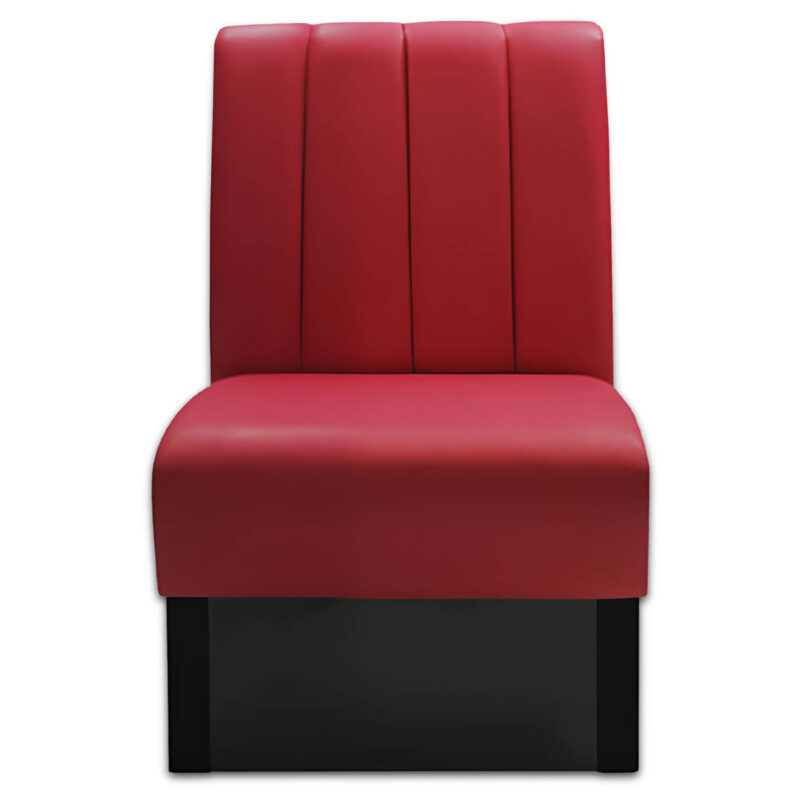Horeca-Eetbank-Safran-Kunstleer-Rood