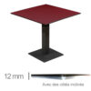 Horeca-Tafel-Compact-Bordeaux-69x69-Cm-Met-Onderstel-12mm-FR