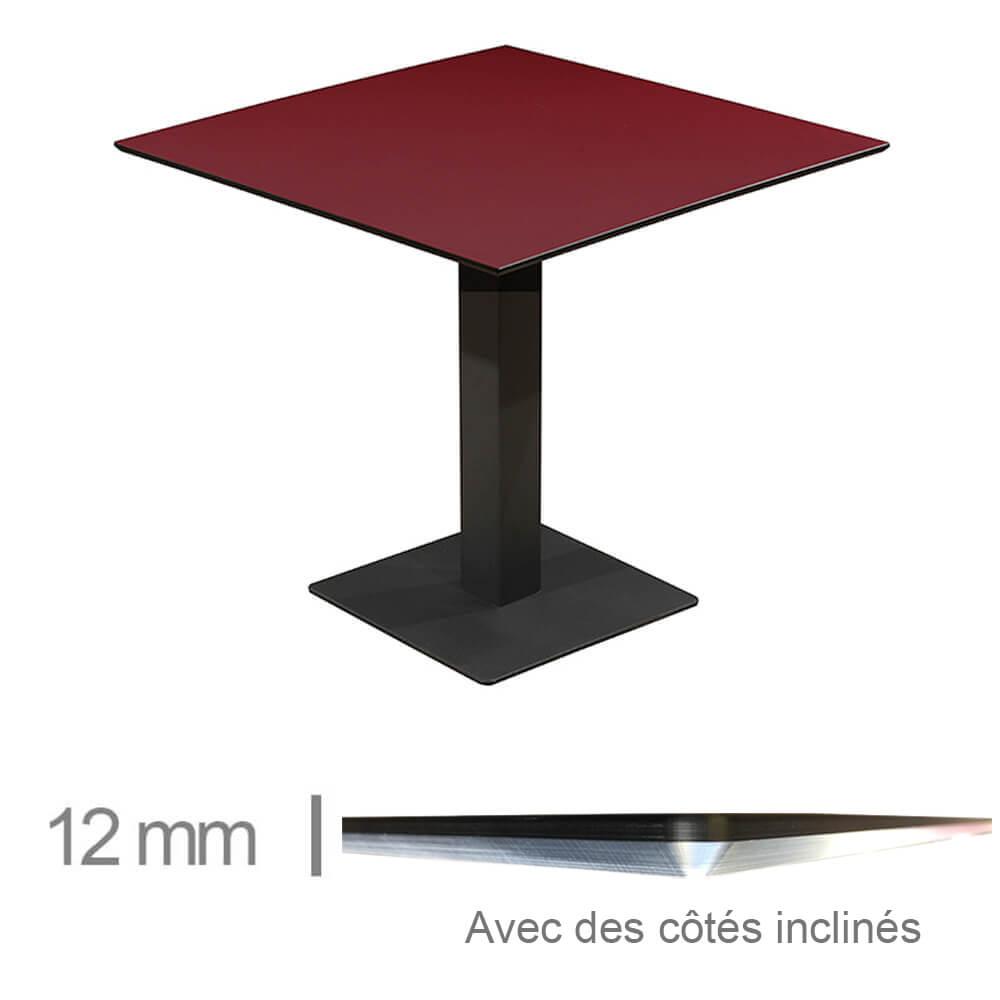 Horeca-Tafel-Compact-Bordeaux-69x69-Cm-Met-Onderstel-12mm-FR