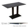 Horeca-Tafel-Compact-Zwart-69x120Cm-Met-Onderstel-12mm-FR