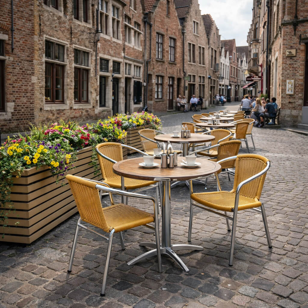 Terrasstoel-U507-Armleuning-stapelbaar-naturel-Rattan-Model2 Terrasstoel-U507-Armleuning-stapelbaar-naturel-Rattan-Model2