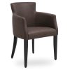 Horeca-Armstoel-OMEGA-Bruin-Microvezel