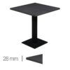 Horeca-Tafel-Madrid-Antraciet-70x70-Cm-Met-Onderstel-28mm