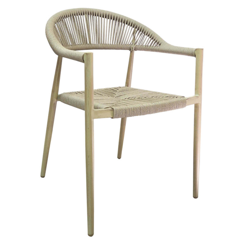 Horeca-Terrasstoel-Volga-Beige