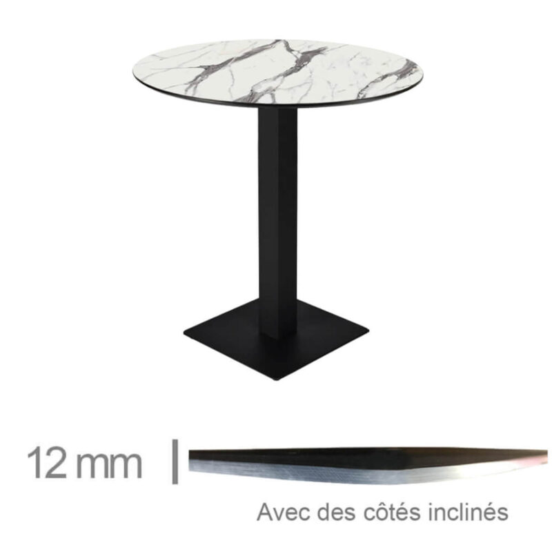 Horeca-Tafel-Rond-Compact-Compact-Day-69-Cm-Met-Onderstel-B-339-Fr