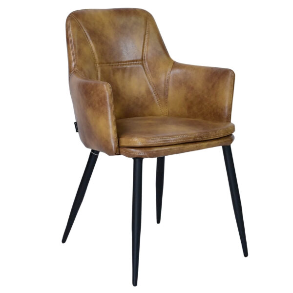 Horeca-Armstoel-Victoria-Vintage-Mat-Cognac-2-1