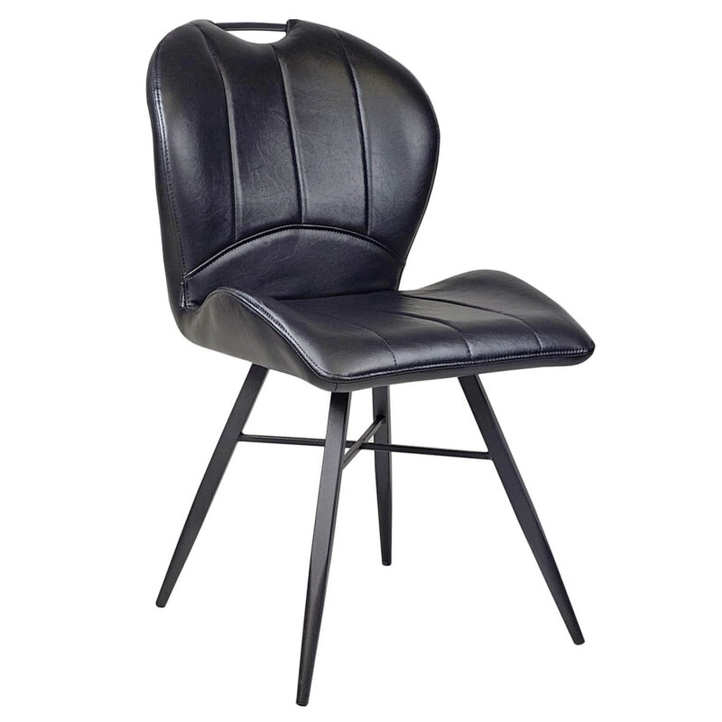 Horeca-Stoel-Elite-pu-Zwart1