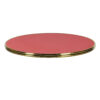 Horeca-Tafelblad-Rond-Met-Messing-Rand-Werzalit-Rood-R60-3-Cm-Dik-Red-108-1