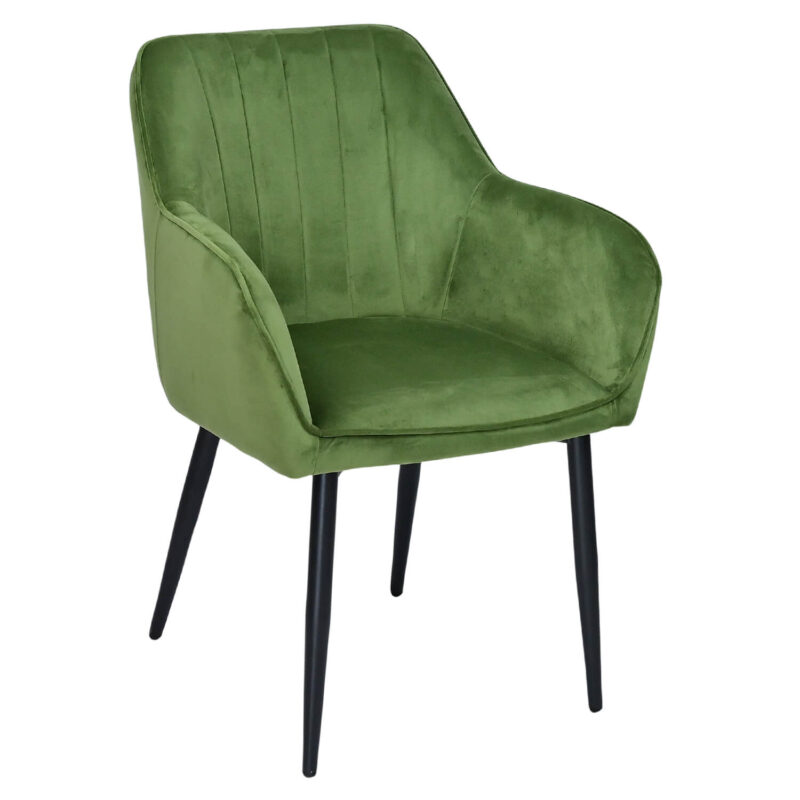 Horeca-Armstoel-Velvet-Fluweel-Artes-Olijf-1