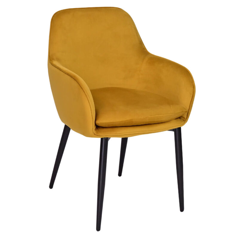 Horeca-Armstoel-Velvet-Fluweel-Malmo-Goud-2