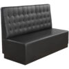 Horeca-Eetbank-Luna-Zwart-160