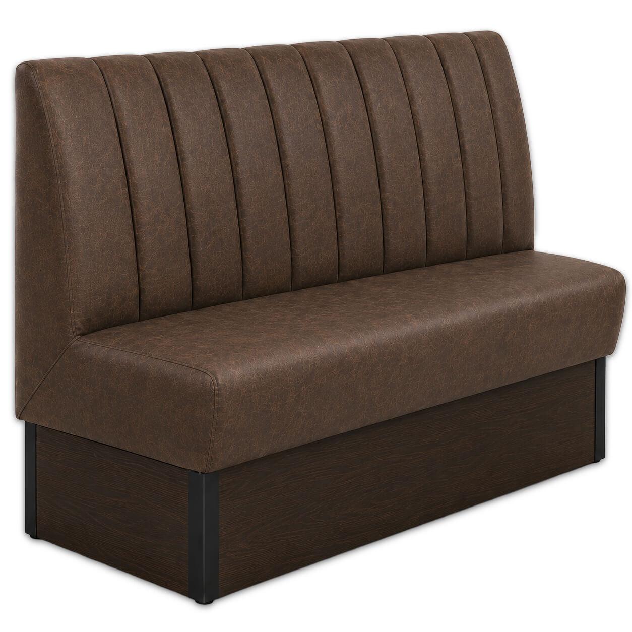 Horeca-Eetbank-SAFRAN-Bruin-Microvezel-150 Horeca-Eetbank-SAFRAN-Bruin-Microvezel-150