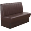Horeca-Eetbank-Safran-Bruin-140