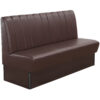 Horeca-Eetbank-Safran-Bruin-160