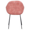 Horeca-Armstoel-OSLO-Roze-Velvet-Fluweel-A