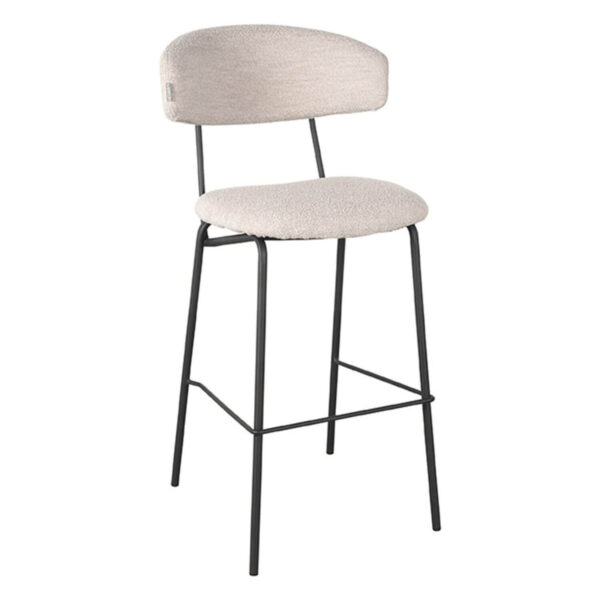 Horeca-Metalen-Barstoel-ZADIG-Naturel-Vintage-Boucle-ZH80