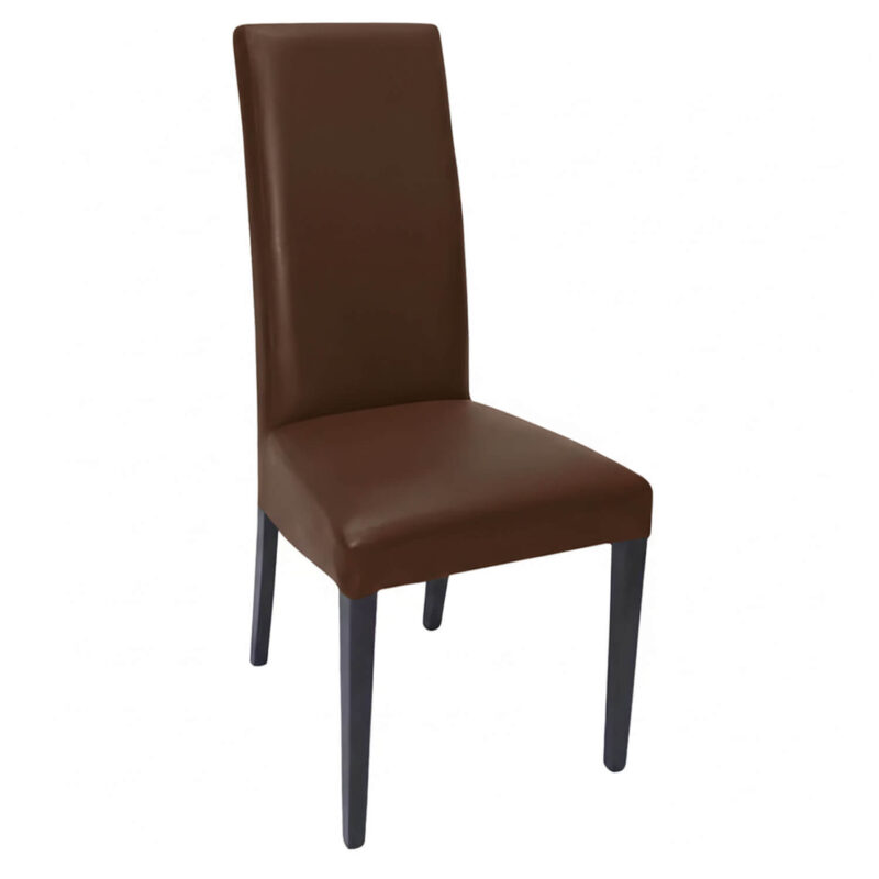 Horeca-Stoel-ROKO-Bruin-Kunstleer