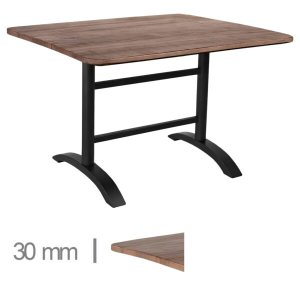 Horeca-Mangohout-Tafel-Met-Klaponderstel-70x120cm-compact-espresso