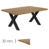 Horeca-Mangohout-Tafel-Met-Onderstel-70x120cm-X70