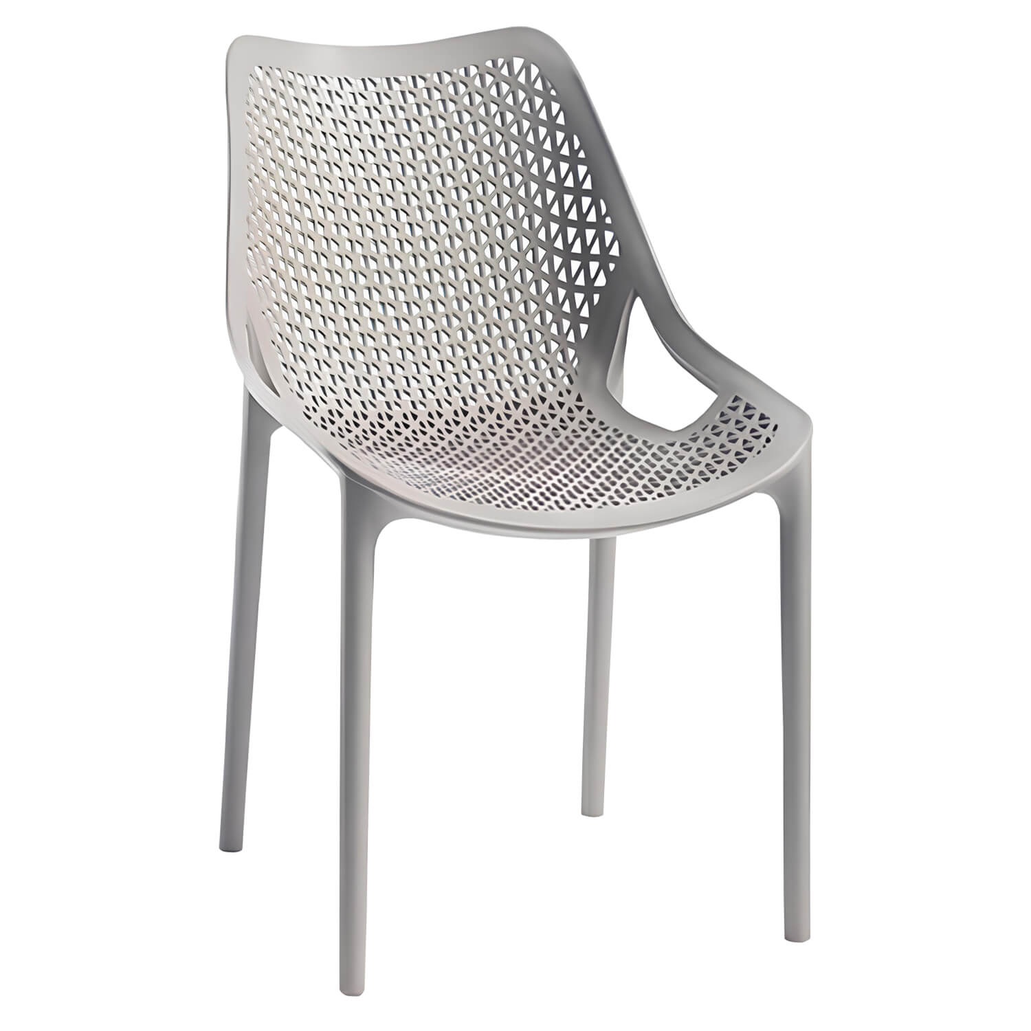 Terrasstoel-AERO-Armleuning-Stapelbaar-Taupe-Kunststof