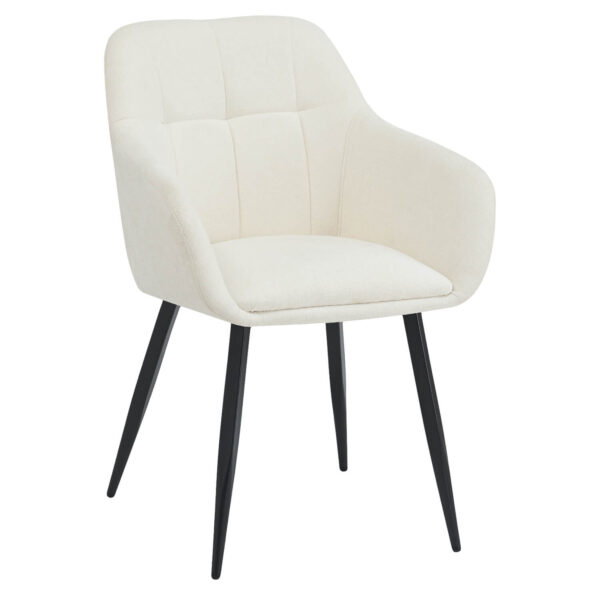 Horeca-Armstoel-JESSICA-Wit-Vintage-Stof