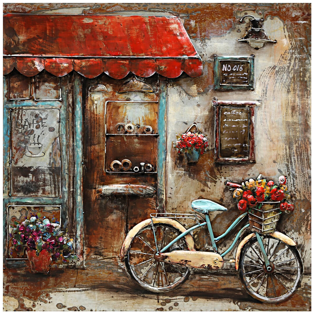 Horeca-Schilderij-3D-Metaal-417-100x100-cm