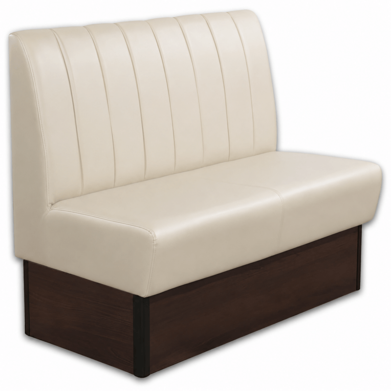 Horeca-Eetbank-SAFRAN-Creme-Kunstleer-120-cm