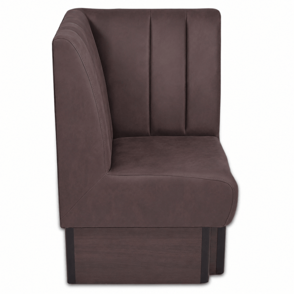 Horeca-Hoek-Eetbank-SAFRAN-Bruin-Vintage-Microvezel
