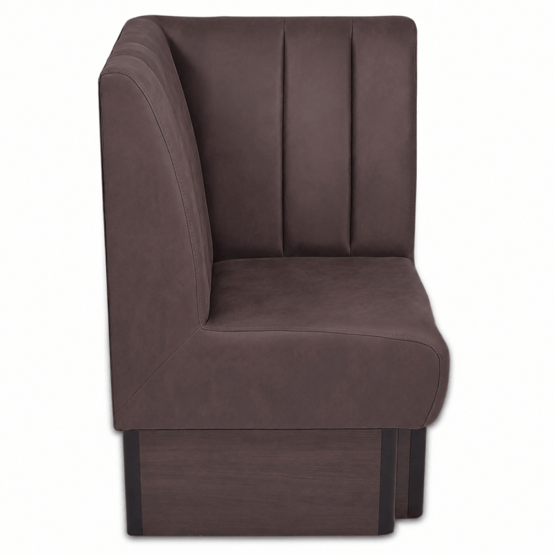 Horeca-Hoek-Eetbank-SAFRAN-Bruin-Vintage-Microvezel