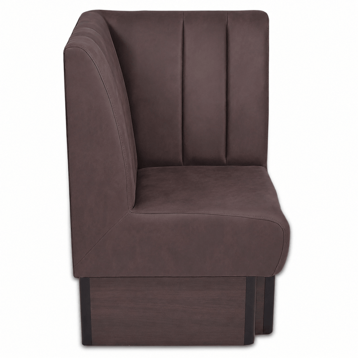 Horeca-Hoek-Eetbank-SAFRAN-Bruin-Vintage-Microvezel