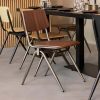 Stapelbare-Schoolstoel-OXFORD-Donkerbruin-Hout-M