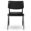 Stapelbare-Schoolstoel-OXFORD-Zwart-Hout-A