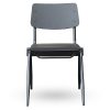Stapelbare-Schoolstoel-OXFORD-Zwart-Hout-V