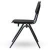 Stapelbare-Schoolstoel-OXFORD-Zwart-Hout-Z