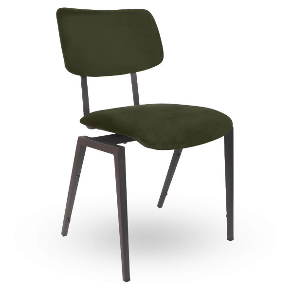 Stapelbare-Schoolstoel-URBAN-Hunter-Velvet-Fluweel