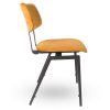 Stapelbare-Schoolstoel-URBAN-Oker-Velvet-Fluweel-Z