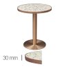 Horeca-Ronde-Tafel-Met-Onderstel-FAUX-MARMER-ABRUZZO-EDGE-KOPER-Ø70-cm