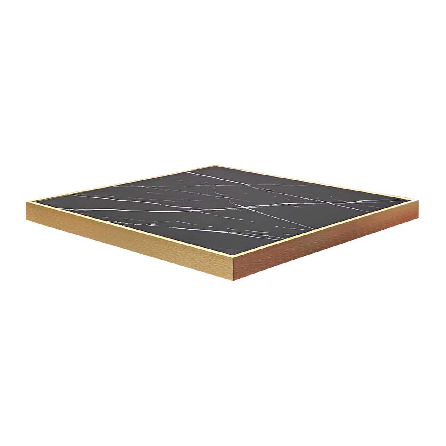 Horeca-Tafelblad-FAUX-MARMER-ZWART-EDGE-GOUD-60x60-5-cm-Dik Horeca-Tafelblad-FAUX-MARMER-ZWART-EDGE-GOUD-60x60-5-cm-Dik